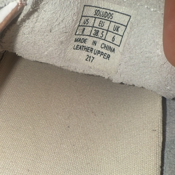 Soludos Ibiza Classic Leather Sneakers – Oasis White (Size 8) - Picture 14 of 16